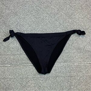 Gymshark Bikini Bottom Women’s Size XL Black Swimsuit High Rise Waist